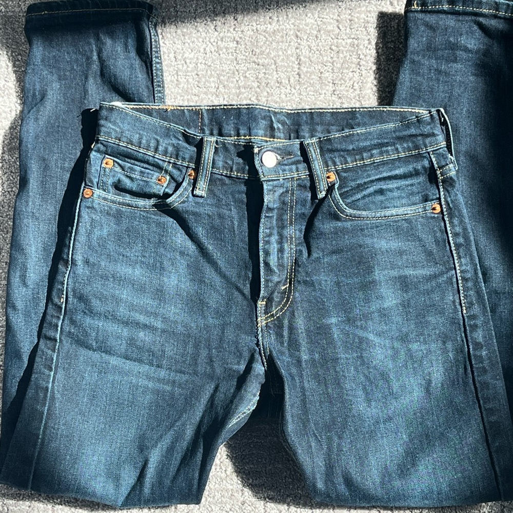 Men’s Levi's 510Dark Blue Denim Jeans Sz 30/30
